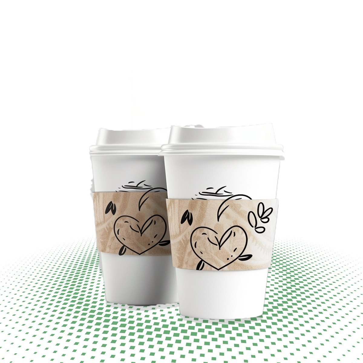 custom coffee cup sleeves ()